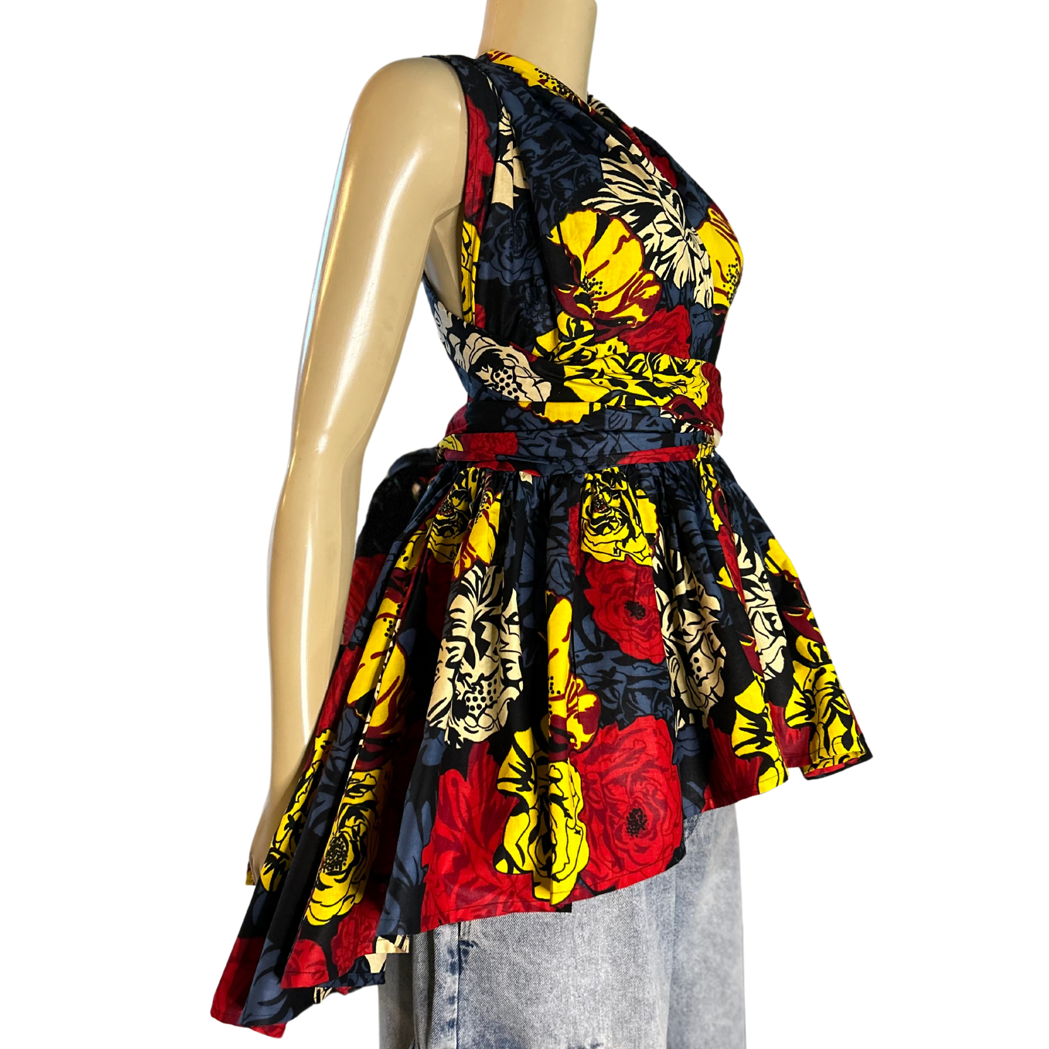 NIYE INFINITY WRAP BLOUSE - Rahyma