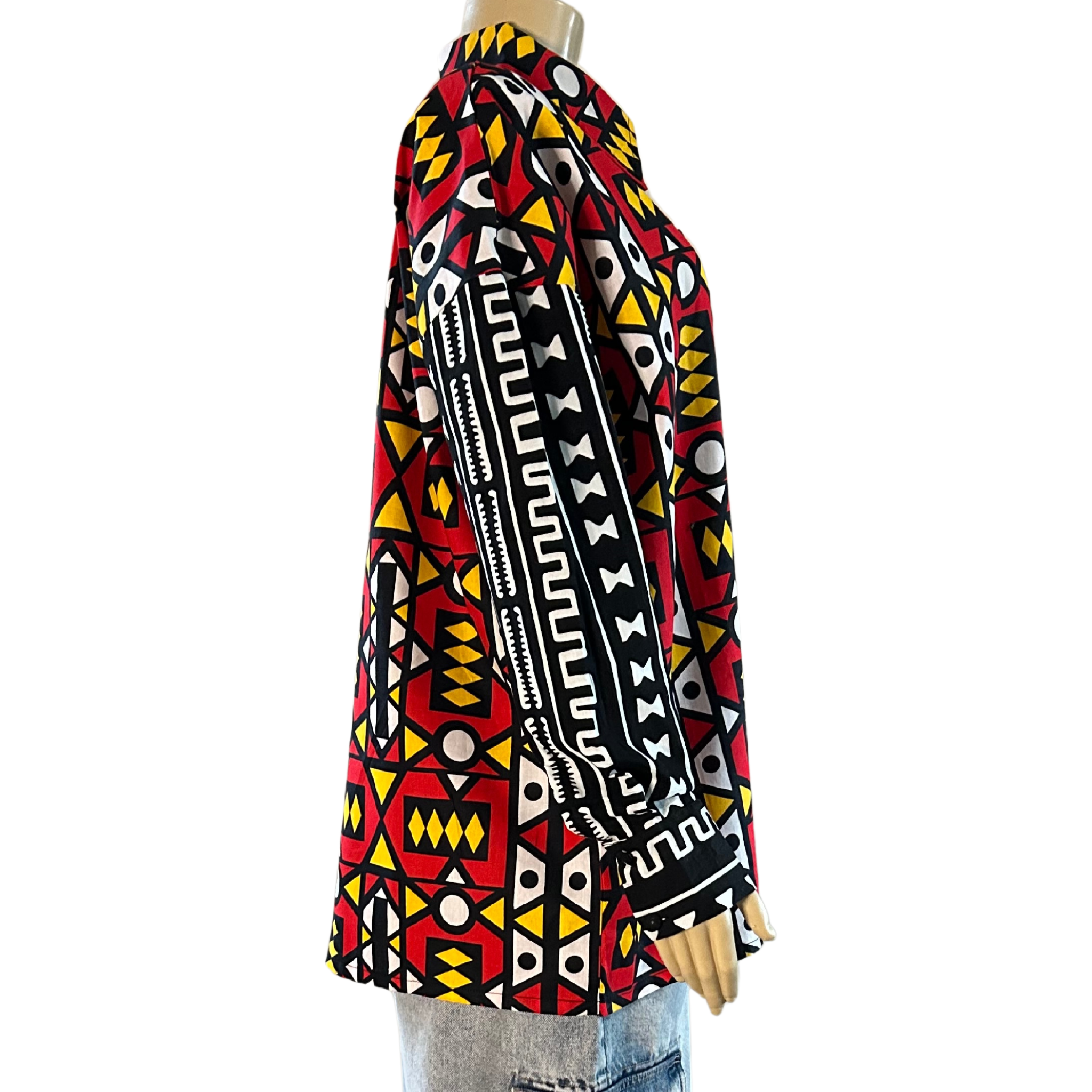 TRIBAL PRINT SHIRT - Rahyma