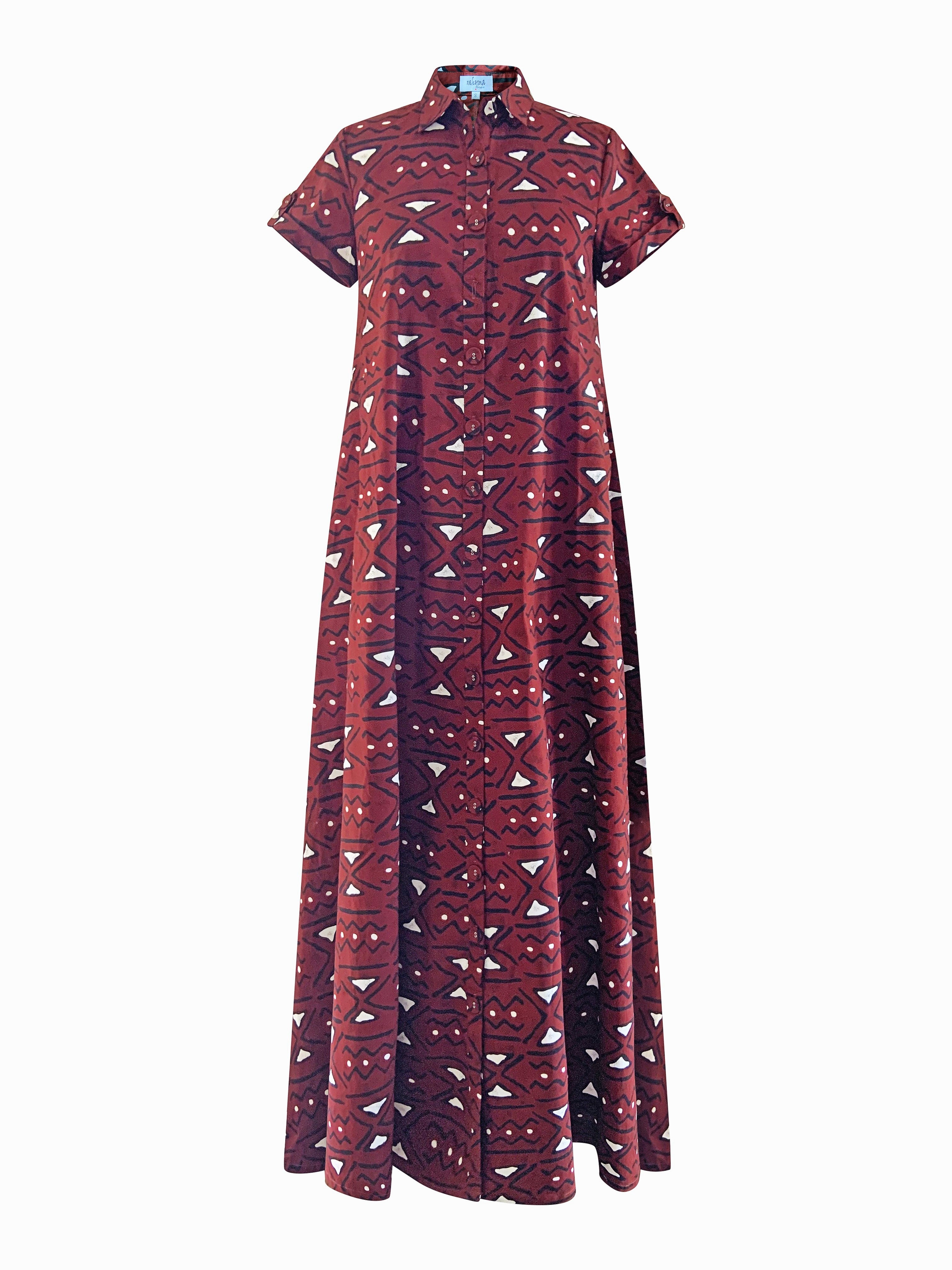 FRAN KAFTAN MAXI DRESS