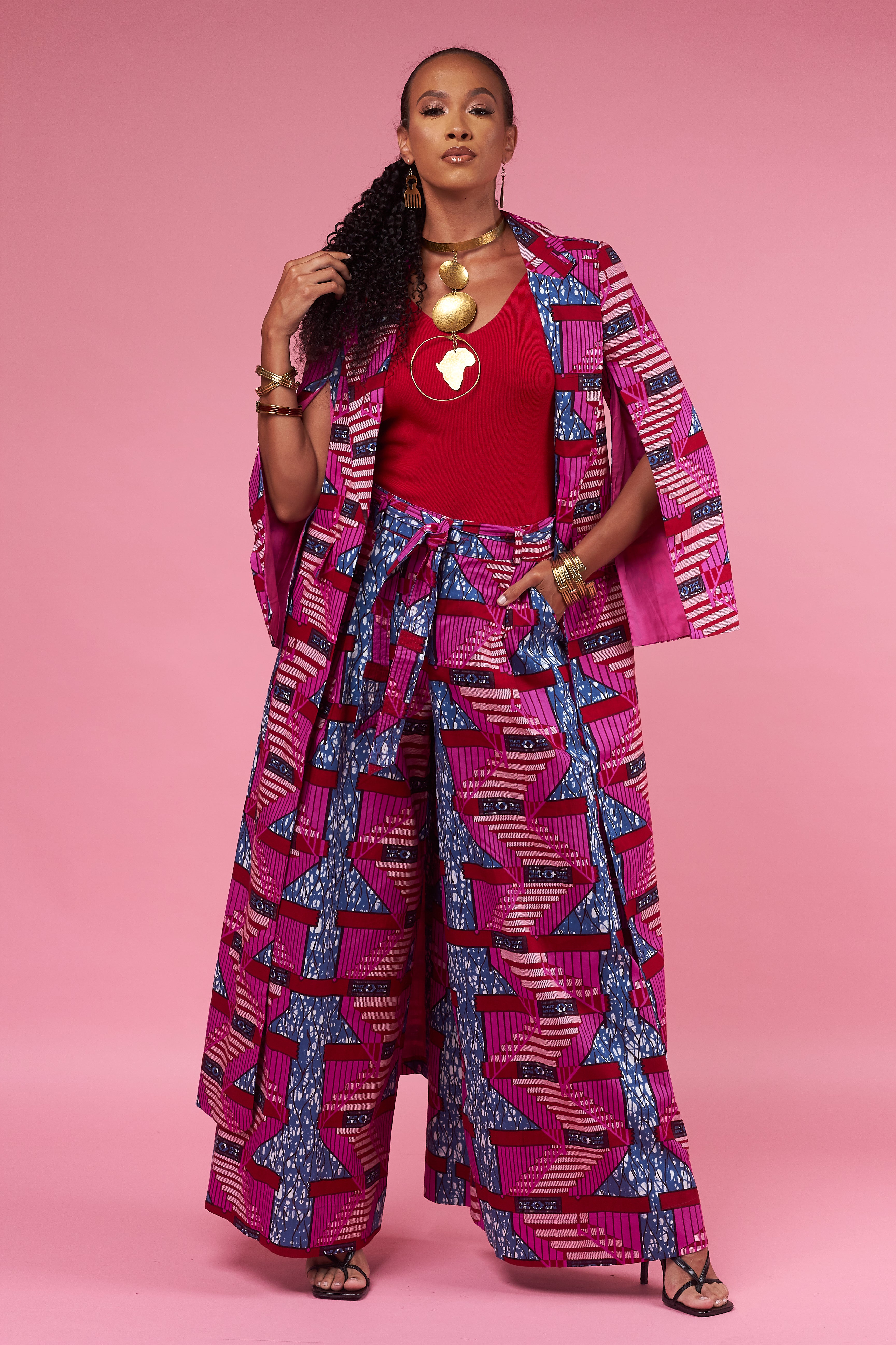 Pinky Palazzo Pant - Rahyma