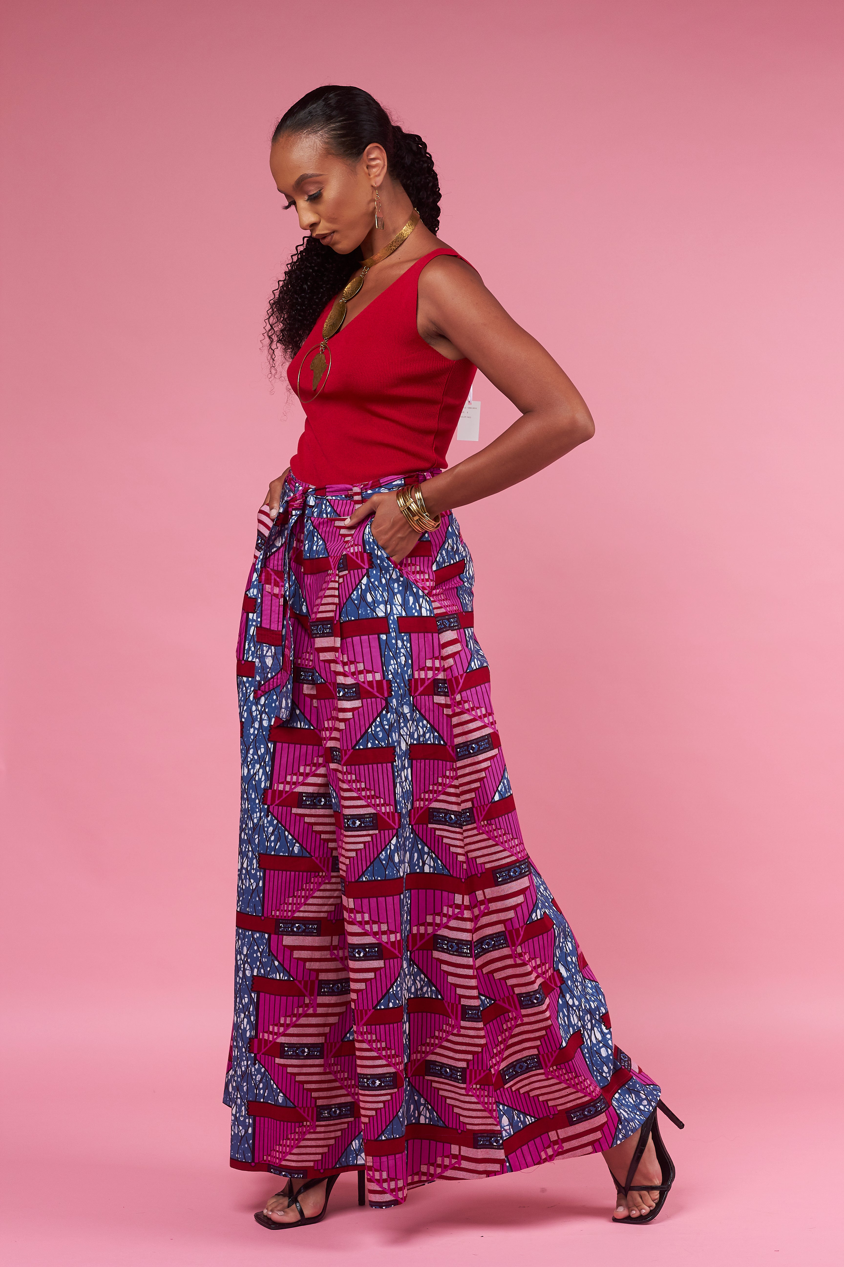 Pinky Palazzo Pant - Rahyma