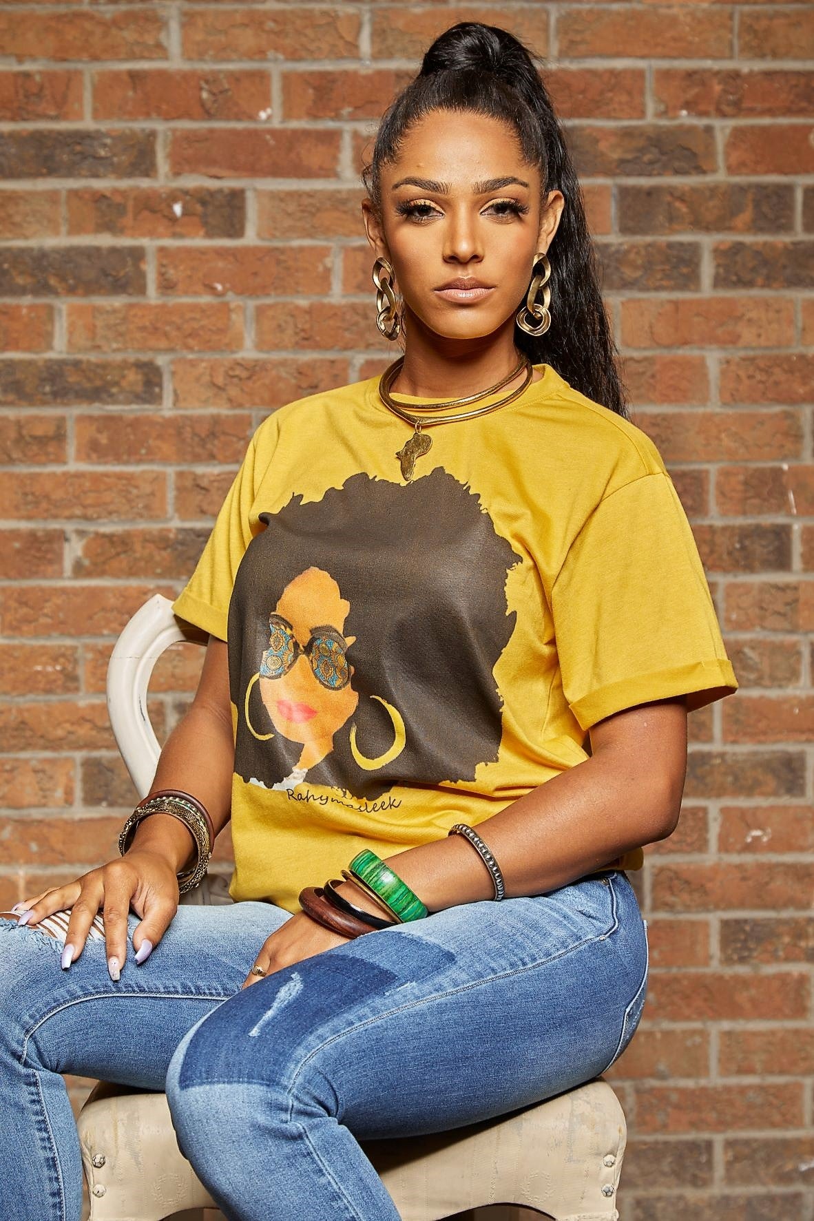 ASANTE AFRO TSHIRT - Rahyma