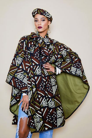 African Print Winter scarf-LARA SALE