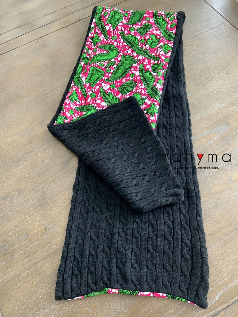 African Print Winter scarf-Joan - Rahyma