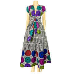 OSA  INFINITY AFRICAN MAXI DRESS
