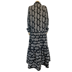 TRIBAL KAFTAN SHIRT DRESS