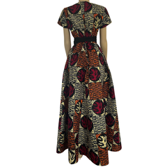 ERA- AFRICAN COTTON PRINT DRESS