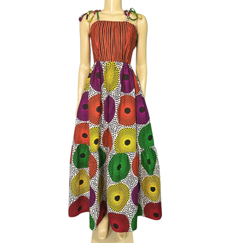 TRIBAL KAFTAN SHIRT DRESS