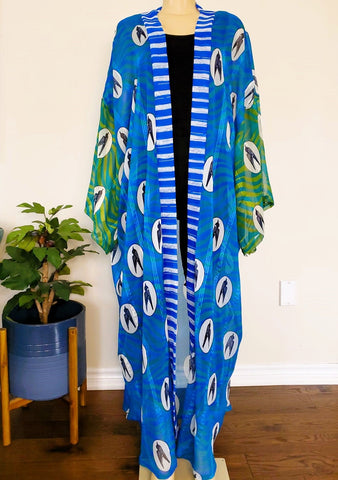 YELLOW SUN- AFRICAN COTTON PRINT DRESS
