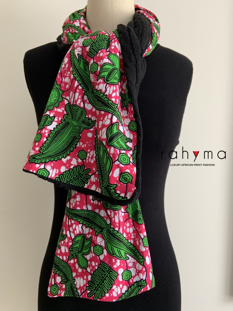 African Print Winter scarf-Joan - Rahyma