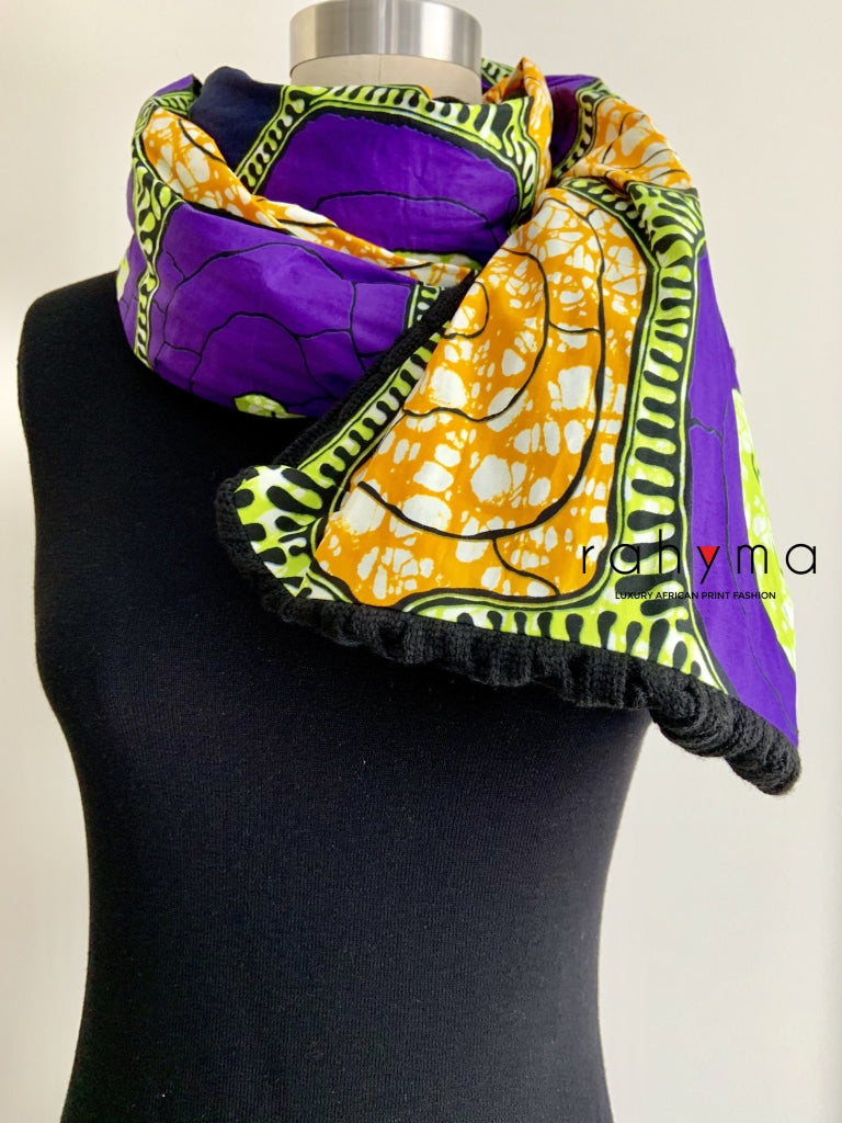African Print Winter scarf-LARA - Rahyma