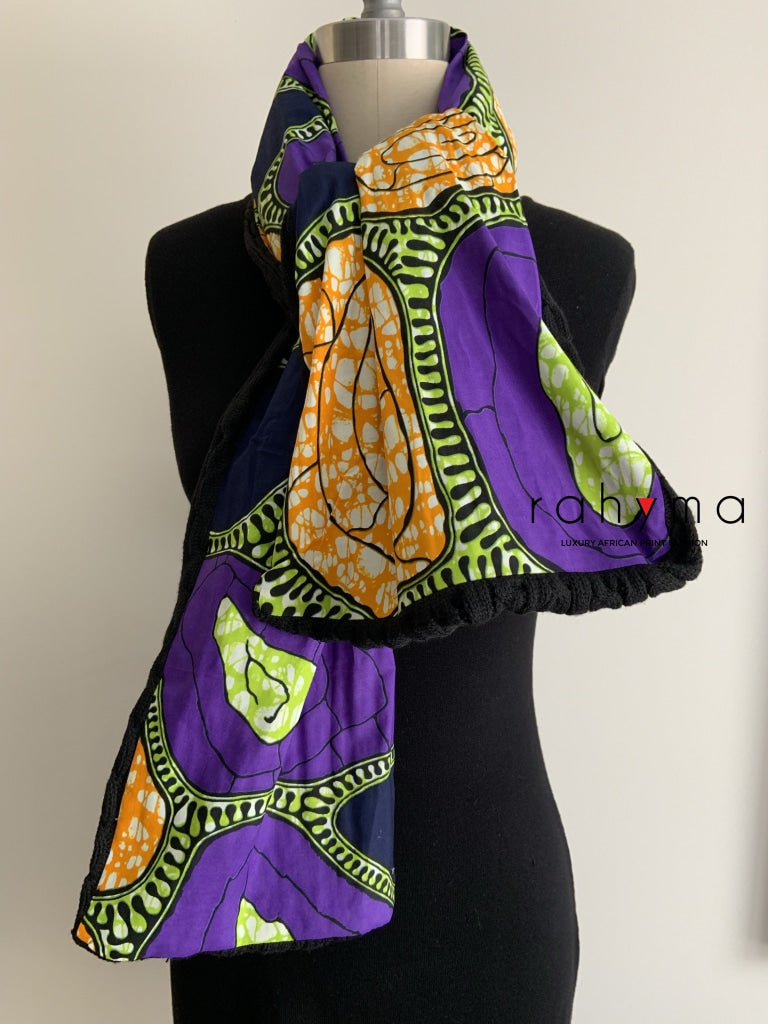 African Print Winter scarf-LARA - Rahyma