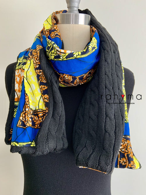 African Print Winter scarf-vic - Rahyma