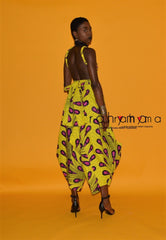 Yellow drop Infinity Jumpsuit - Rahyma